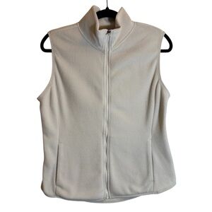 Old Navy Wishbone (Cream) Microfleece Zip Vest